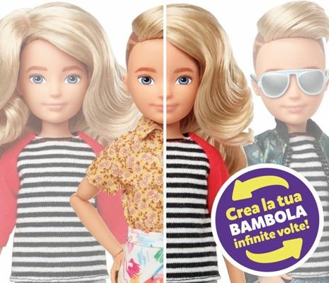 Creatable Bambola Delux Capelli Biondi Corti (GGG56) - 3