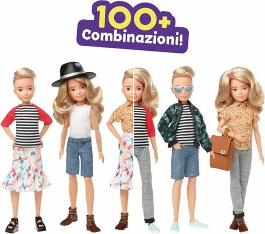 Creatable Bambola Delux Capelli Biondi Corti (GGG56) - 4