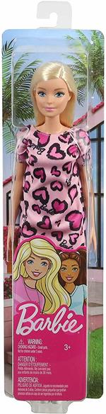 Barbie Trendy con Abito Rosa e Cuoricini