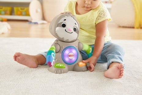 Fisher Price Parlamici Baby Bradipo Ballerino, Giocattolo Istruttivo per Bambini 9+ Mesi. Mattel (GHY90) - 3