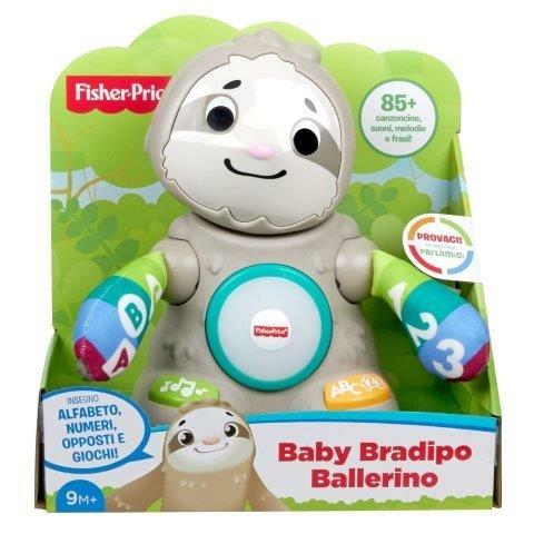 Fisher Price Parlamici Baby Bradipo Ballerino, Giocattolo Istruttivo per Bambini 9+ Mesi. Mattel (GHY90) - 4