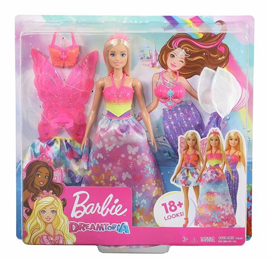 Barbie Dreamtopia Playset. Fantasy Dress-up - Barbie - Bambole