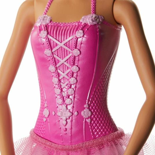 Barbie Ballerina Bambola Bionda con tutù Giocattolo per Bambini 3+ Anni, GJL59 - 4