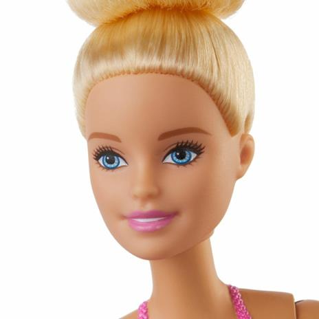 Barbie Ballerina Bambola Bionda con tutù Giocattolo per Bambini 3+ Anni, GJL59 - 6