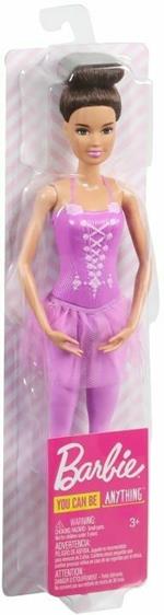 Barbie Ballerina Bambola Castana con tutù Giocattolo per Bambini 3+ Anni, GJL60