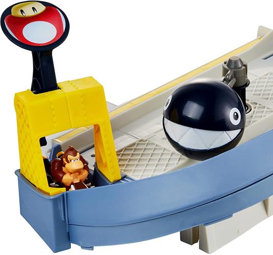 Hot Wheels Mario Kart Chain Chomp Set - 3