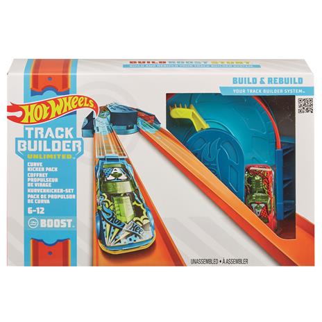 Hot Wheels - Track Builder Unlimited Assortimento di Piste Base, Giocattolo per Bambini - 8