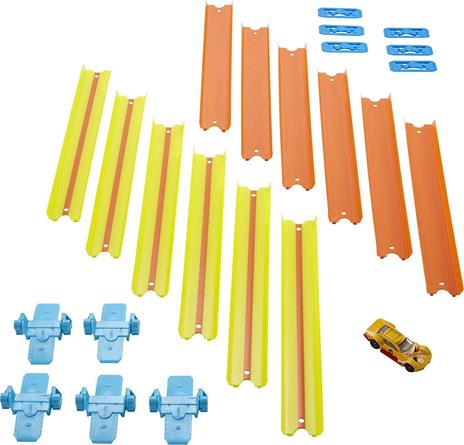 Hot Wheels Track Builder: Pack Rettilinei Pieghevoli - 5