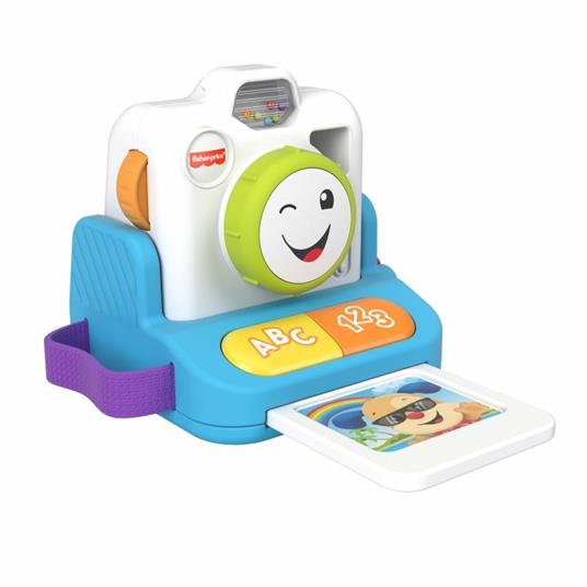 Fisher Price Polaroid Ridi e Impara Giocattolo Educativo per Bambini 6+  Mesi, GMX45 - Fisher Price - Laugh and Learn - Giochi interattivi -  Giocattoli