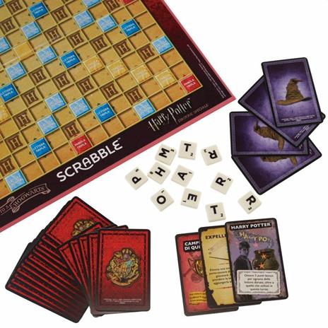 Mattel Games - Scrabble, Versione Harry Potter, il Gioco da Tavola delle Parole Crociate, 7+ Anni - 4