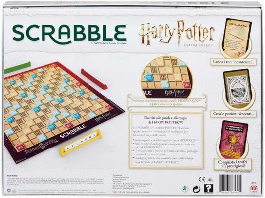 Mattel Games - Scrabble, Versione Harry Potter, il Gioco da Tavola delle Parole Crociate, 7+ Anni - 5