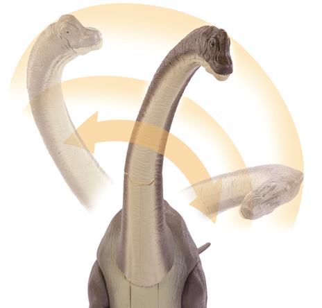 Jurassic World Brachiosauro Dinosauro Alto Oltre 70 cm Giocattolo per bambini 4+ anni. Mattel (GNC31) - 4