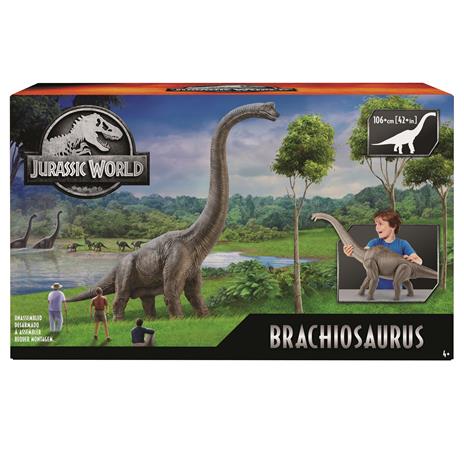 Jurassic World Brachiosauro Dinosauro Alto Oltre 70 cm Giocattolo per bambini 4+ anni. Mattel (GNC31) - 6
