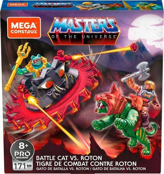 Mega Construx Master of the Universe - Battle-Cat contro Roton di MOTU