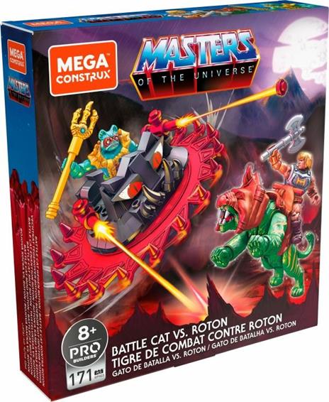 Mega Construx Master of the Universe - Battle-Cat contro Roton di MOTU - 2