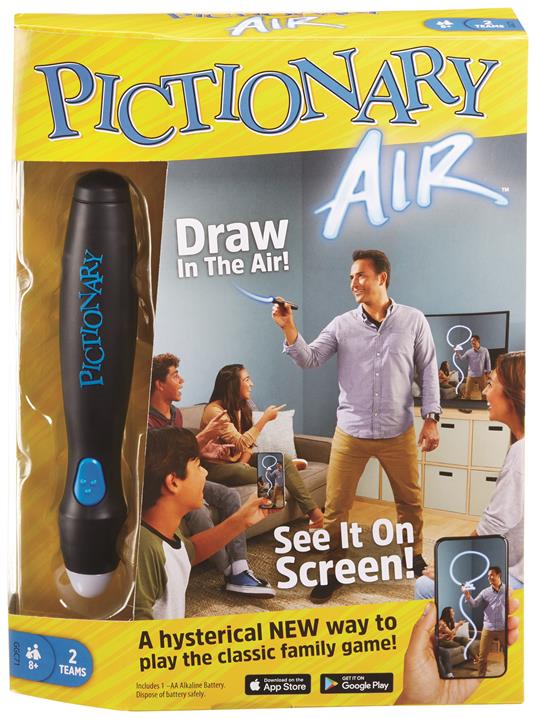 Mattel Games- Pictionary Air Gioco per Disegnare in Aria Famiglie - 13