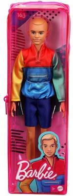 Barbie Bambola Ken Fashionista Biondo con Abiti alla Moda,Giocattolo per Bambini 3+Anni,GRB88