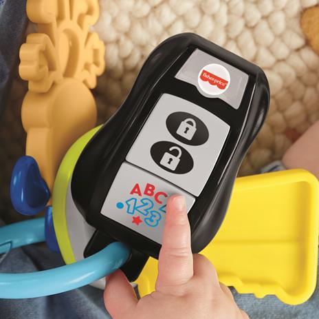 Fisher-Price Ridi & Impara Chiavi Conta e Vai, Giocattolo per Bambini 6+ Mesi. Mattel (GRF22) - 5