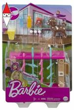Barbie- Playset Mini Bambola con Accessori a Tema e Cucciolo, giocattolo per bambini 3+anni