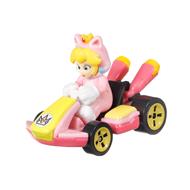 Hot Wheels. Mario Kart Personaggio Principessa Peach, veicolo in scala 1:64, per Bambini 3+ Anni