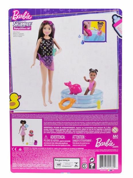 Barbie Skipper Playset Pool & Toddler, GRP39 - 2