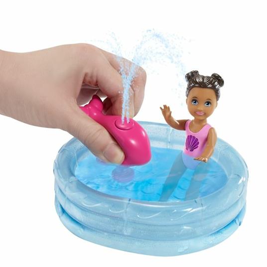 Barbie Skipper Playset Pool & Toddler, GRP39 - 4