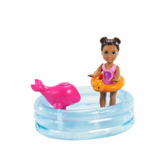 Barbie Skipper Playset Pool & Toddler, GRP39 - 6