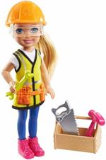 Chelsea Can Be Construction Doll And Playset