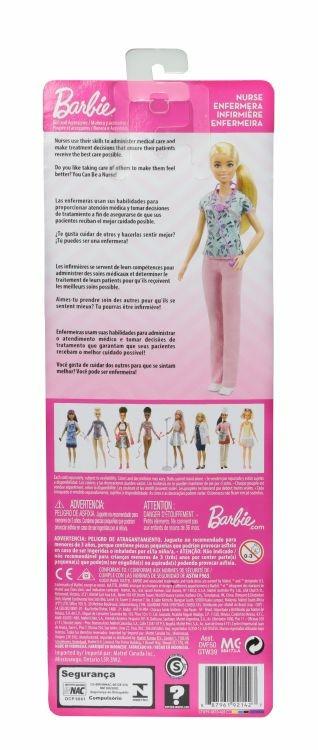 Barbie- Playset con Bambola Infermiera e tanti accessori, giocattolo per bambini 3+anni - 3