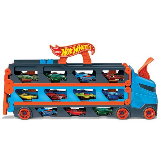 Hot Wheels 2in1 Camion Trasportatore e Pista con 3 Macchinine,Giocattolo  per Bambini 4+Anni - Hot Wheels - Macchinine - Giocattoli