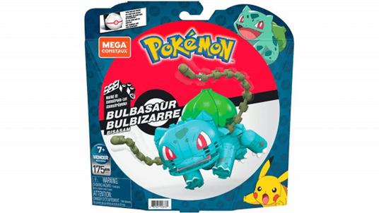 Mega Construx Pokémon Bulbasaur set da costruzione, costruzione giocattolo per bambini - 3
