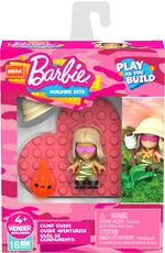 Mega Barbie - Carriera Guida del Campo, Set di Costruzione, Giocattolo per bambini 4+ Anni