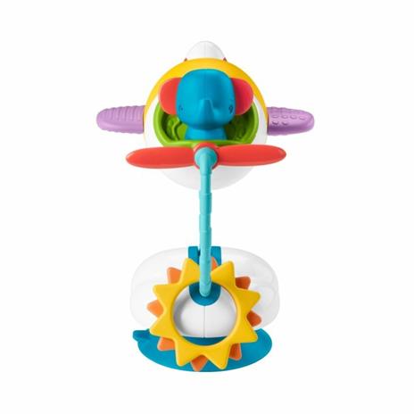 Fisher-Price, Aeroplanino Vola e Vai con ali mordicchiabili e sonaglino, facile da lavare, per bambini 3+mesi - 3