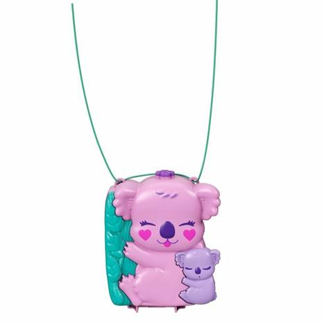 Polly Pocket Borsetta dei segreti Avventure Dolce Koala con 2 Micro Bambole, Animaletti e Accessori - 2