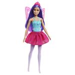 Bambola Barbie Dreamtopia 30 Cm Fatina Ballerina Celeste Fucsia Mattel Gxd59