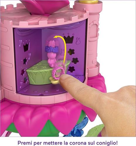Polly Pocket Rainbow Funland Fairy Flight Ride - 3