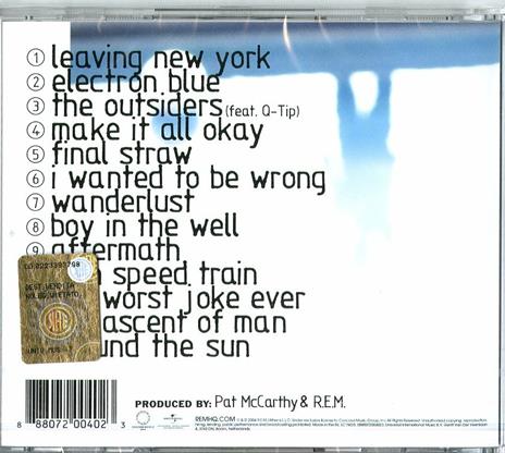 Around the Sun - CD Audio di REM - 2