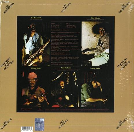 Elements (Reissue) - Vinile LP di Joe Henderson - 2