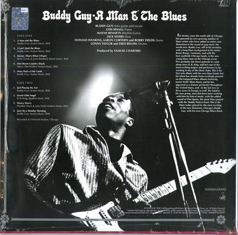 A Man and the Blues - Vinile LP di Buddy Guy - 2