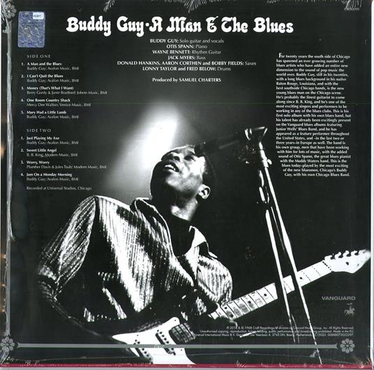 A Man and the Blues - Vinile LP di Buddy Guy - 2