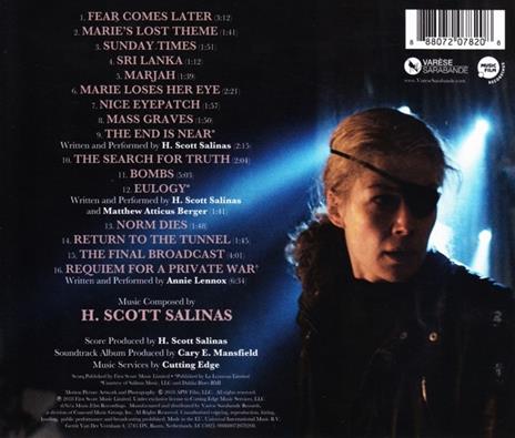 Private War (Colonna sonora) - CD Audio - 2