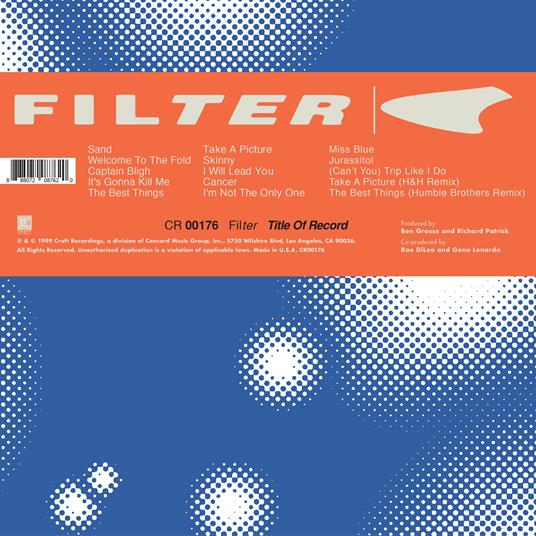 Title Of Record - Vinile LP di Filter