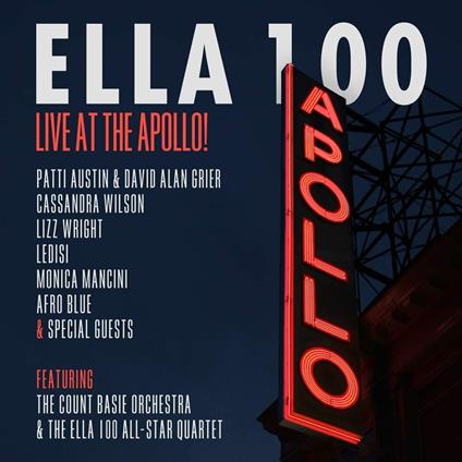 Ella 100. Live at the Apollo! - CD Audio