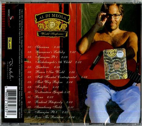 Pursuit of Radical Rhapsody - CD Audio di Al Di Meola - 2