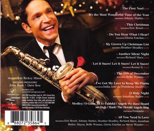 25th of December - CD Audio di Dave Koz - 2