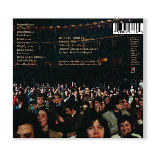 At the Royal Albert Hall - CD Audio di Creedence Clearwater Revival - 2