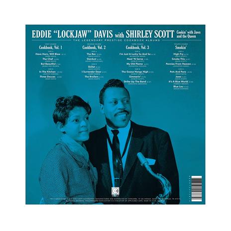 The Cookbook Recordings - Vinile LP di Eddie Lockjaw Davis - 2
