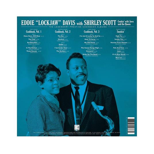 The Cookbook Recordings - Vinile LP di Eddie Lockjaw Davis - 2
