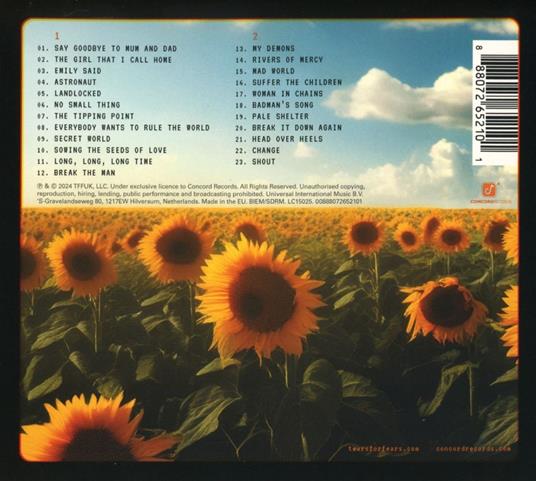 Songs For A Nervous Planet (Bonus Track) - CD Audio di Tears for Fears