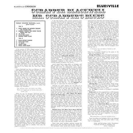 Mr. Scrapper's Blues - Vinile LP di Scrapper Blackwell - 2